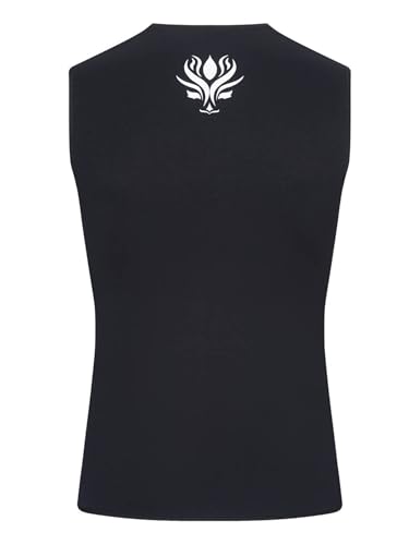 Adult Men 3mm Neoprene Zip Up Sleeveless Wetsuit Top Professional Swimwear Vest miniatura 3