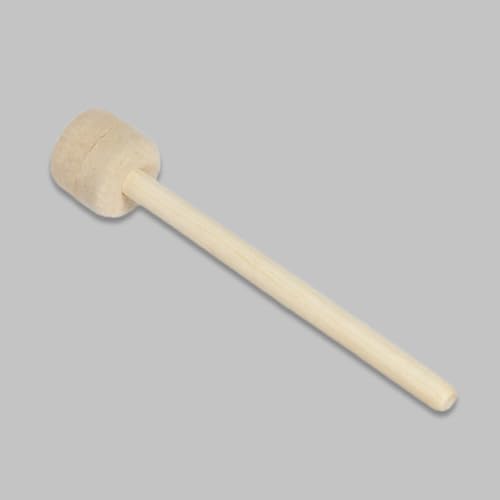 Par de baquetas de madera para batería y percusión miniatura 5