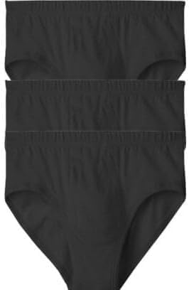 Clossy London 6 Pack Premium Mens briefs pants Black Breathable Multipack Soft Cotton for Ultimate Comfort Underwear3