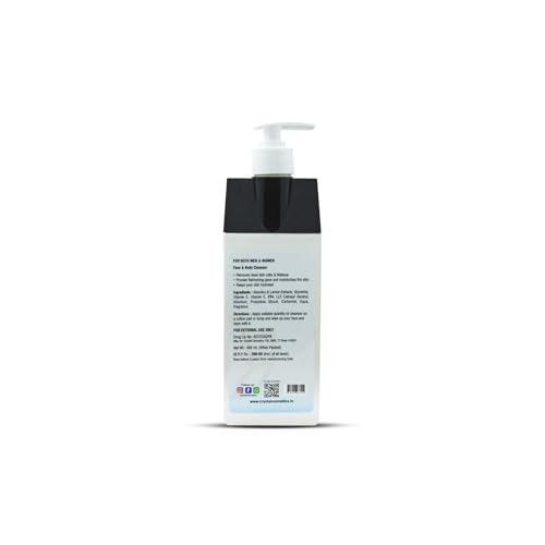 Image of Cleansing Milk with Aloe Vera & Lemon | Hydrating, Soothing, Refreshing, Brightening and Moisturizing Facial Cleanser For Men and Women | Suitable for All Skin Types (400ml)