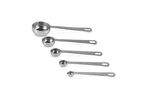 Image of Le Creuset Stainless Steel Measuring Spoons, Set of 5