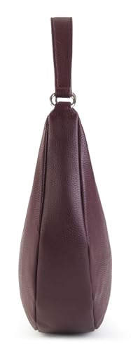 Sac à main Vika Hobo L Wine Jost en cuir aux finitions soignées