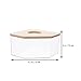 Hamster Sand Bath Box Transparent Hamster Bathroom Wear-Resistant Bathtub for Small Pets Portable Chinchilla Sand Bath Easy to Clean and Assemble