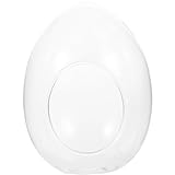 Anneome Eiförmige Mikrolandschaftsflasche aus Glas Leeres Selbstgemacht Terrarium 12×15cm Dekorative Moosflasche für Wohnzimmer und Badezimmer