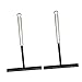 CONGARTENO 2 pezzi Spatola per Crepes Professionale in Nylon e Acciaio Inossidabile Strumento Pratico e Leggero per Distribuire Impasto su Padella Antiaderente Utensile da Cucina con immagine