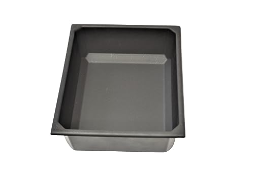 FR Black Plastic Storage Tub, 4.5