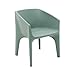 Price comparison product image Tramontina Paco Lounge Chair, Indoor Outdoor Patio Garden Armchair, Polyethylene, Easy to Clean, Casa Delta Collection (Sage Green)
