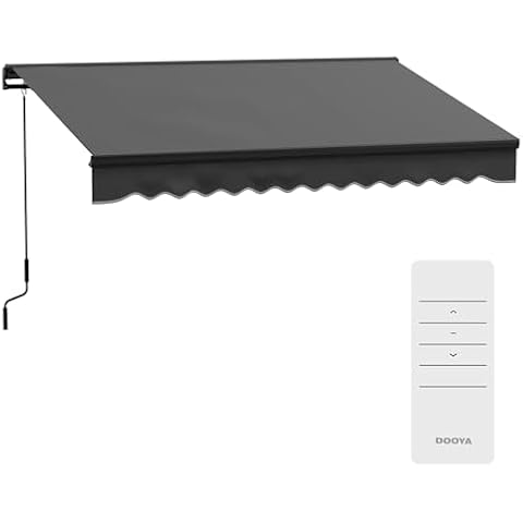 Outsunny 3 x 2m Electric Awning with Remote Cover