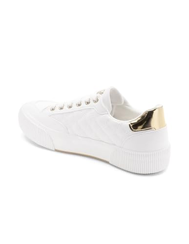 Image of U.S. Polo ASSN. Elsa 2.0 Off White Sneakers Shoes with Quilting Detail