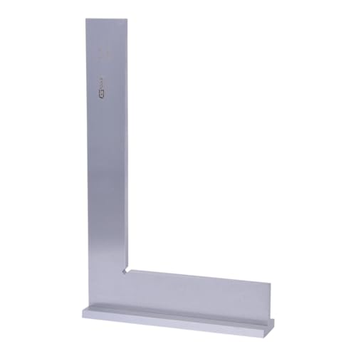 KS TOOLS 300.0213 Equerre à chapeau en acier classe I, Argent, L.250 mm