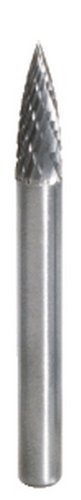 KS Tools 515.3252 Carbide Rotary Burrs SPG Pointed Arch, Grau