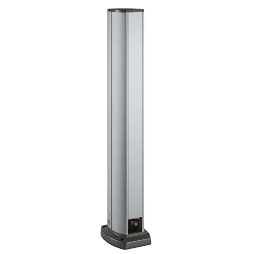 OptiLine 45 colonnette aluminium Schneider ISM20202 2 faces 90x116mm
