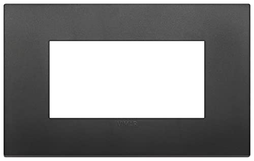 Serie Arké Vimar Placca Classic 4 m, Nero
