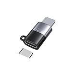 ZEXIBATH for DJI Mic Mini Mobile Phone Adapters for Phone 14 13 12 11 8 Smartphone/PC/Mac Connector Accessories Wireless Microphone Receiver (1 Pack)