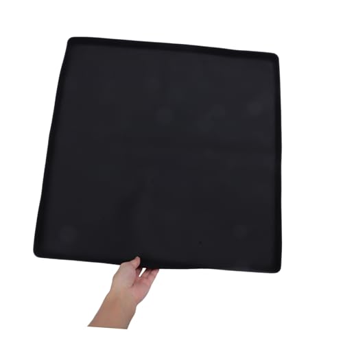 Alfombrilla de silicona de 50x50 cm para mini nevera con bordes antiderrames 6