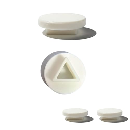 [2 Pack] 3D Printed Tent Stake Pusher Caps for MSR Groundhog & Mini Fits 7.5" & 6" Stakes Ultralight Durable Plastic Caps Camping & Backpacking Tool for Easy Tent Setup and Outdo...