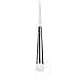 Kuzco Lighting 402501CH-LED Ultra - 6W LED Cone Pendant-16.63 Inches Tall and 2 Inches Wide, Finish Color: Chrome