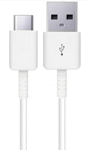 Image of The Black Store Original 18 W Usb Type-C Fast Cable For Samsung Galaxy M30|M40|A10S|A20S|A30S|A40S|A50S|A20|A30|A30|M20(White,Cable Included)