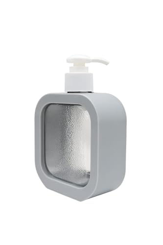 Image of Liquid Soap Dispenser | Refillable Pump Bottle for Hand Wash, Dish Wash, Shampoo, Conditioner, Shower Gel | Bathroom & Kitchen Use | Transparent Plastic | 300ml