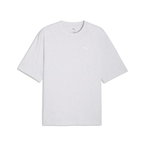 T-Shirt Boxy PUMA Wardrobe ESS homme tissu anti-déformation col robuste