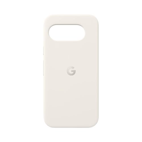 Cover per Google Pixel 9a - Silicone duro, resistente alle macchie - Cover per smartphone Android - Grigio creta (Made by Google)
