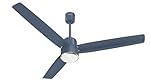 Havells FAB BLDC Underlight 1200 mm Ceiling Fan| 5 Star| Upto 65% Saving| Air Delivery: 235 cmm|Low Wattage: 30W| Low Noise|4 Speed Mode| 380 RPM| 2 Years Manufacturer Warranty (Denim Blue)