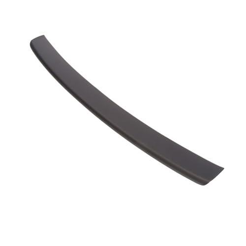 Travall Car Trunk Bumper Protector Compatible with Volkswagen Touran (2010-2015) - Vehicle-Specific Black Smooth Plastic Bumper Protection Against Scuffs and Scratches