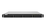 QNAP TS-432PXU-RP-2G 4 Bay High-Speed SMB Rackmount NAS mit Zwei 10GbE, Zwei 2,5GbE Ports und redundantem Netzteil