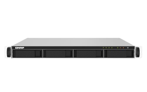 QNAP TS-432PXU-RP-2G 4 Bay High-Speed SMB Rackmount NAS with Two 10GbE, Two 2.5GbE Ports and Redundant Power Supply