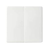 Doble interruptor sim7539839. Simon - 82026-30 tecla grupo int+conmutador simon s82 bl nieve Ref. 6558230203