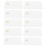 Tarjetas blancas en blanco: adopta un chip con memoria de 16k, lo que garantiza la alta eficiencia y seguridad del sistema de control de acceso, pegatinas para tarjetas bancarias
