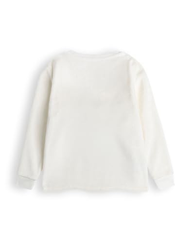 Paw Patrol Skye & Everest Girls Fleece Pyjamas | White Character Print Sleepwear for Kids3