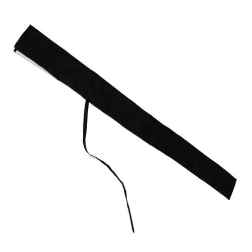 GOOHOCHY Black Japanese Long Sword Carrying Case with Strap Canvas Transport Bag for Cosplay and Martial Arts Stylish Low Maintenance and Storage