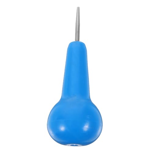 PACKOVE Blind Writing Pen Blind Supply Beginner Portable Writer Stylus Blind People Gadgets Blind Accessory Writing Machine Writing Tools Blue Stainless Steel