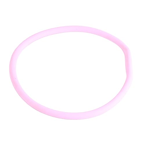 Collar regulador de buceo de silicona pura de alta resistencia y 72 cm rosa