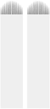 Microblading Needles – BIOMASER 50pcs 18 Pins U Shape Blade Disposable Microblade Needles Permanent Makeup Tattoo Needle for Manual Pen Eyebrow Tattoo Machine (18U)