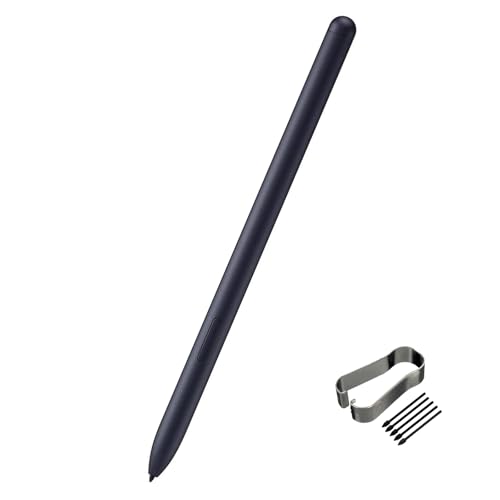 Tab S7 Pen - Lápiz para Samsung Galaxy Tab S7/S7+/S7 Plus/S7 FE S Pen(sinBluetooth),para spen sumsung Tab s7/s7+/S7 FE con Puntas (Negro místico)