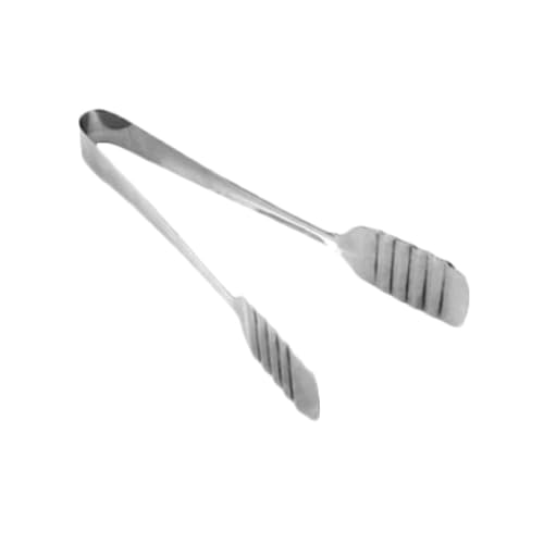 A-to-Z Supply SLTG608 Pastry Tongs, 9"L, Stainless Steel