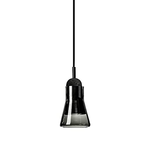 Lampe suspendue de décoration de salon nordique et plafonnier encastré en verre