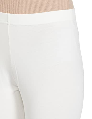 Image of GO COLORS Soft Cotton Stretch Ankle Length Leggings for Women | Breathable