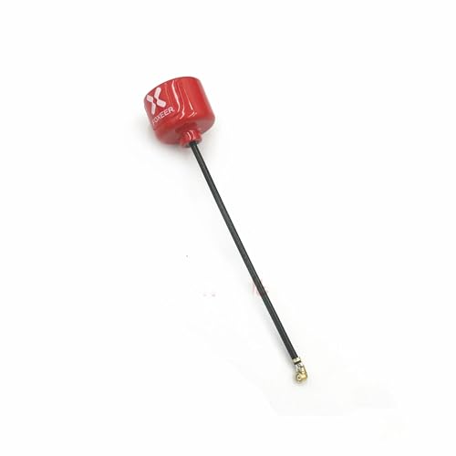 For Foxeer ant Lollipop 4 V4 FPV ant 5.8G 2.6Dbi For Stubby RHCP SMA RPSMA UFL Straight/Angle MMCX 7.2g For FPV RC Racing Drone toy replaceable parts RC(1pcs Red UFL V4)