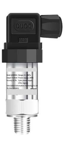 Capteur de pression G1/2 de 0 à 0.2 bar pour mesure précise de l'eau