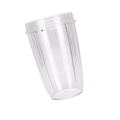 COLLBATH 2 Pcs Tall Plastic Shaker Cup Replacement Containers for Pro Easy to Clean Dishwasher Safe for Juices Nutrient Drinks