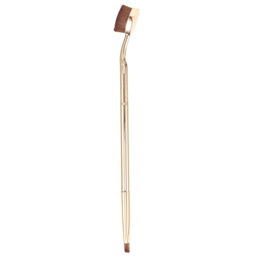 FOYTOKI Double-ended Makeup Brush Set Eyeshadow Concealer Angled Foundation Brush for Cosmetics