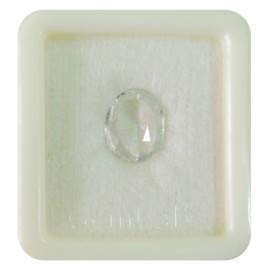 Saphir blanc de Ceylan cadeau précieux pour célébration unique Safed Pukhraj - 2