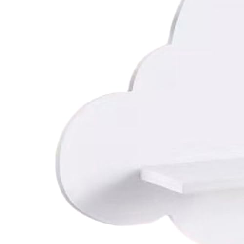 Étagères flottantes nuage rangement mural esthétique et présentoir - 8