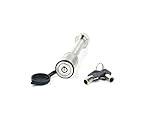 Weigh Safe WS05 Stainless Steel Receiver Lock - Designed to function with ANY Ball Mount - Drop Hitch with any 2', 2.5' and 3' Receiver