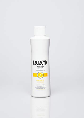 Lactacyd jabón íntimo sin perfumar, suave y suave, higiene íntima, 250 ml