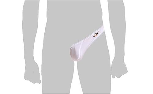 Men's Thong Sexy One Side Jockstrap Thongs Sretch Pouch Half Bulge Side G-String Briefs Bikini Hot Sexy Sissy Underpants3