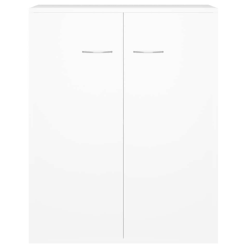 vidaXL Credenza Bianca 60x30x75 cm in Truciolato